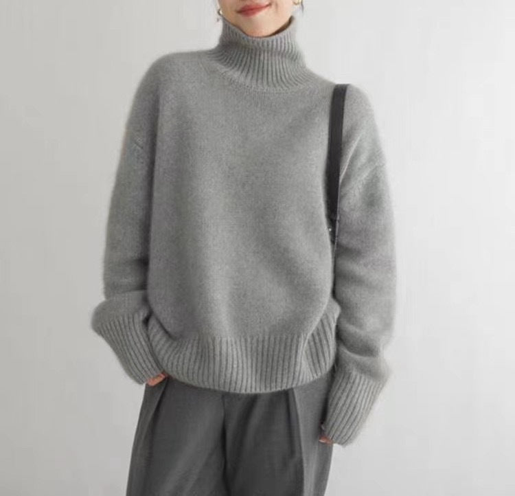 Tanya™ - Turtleneck Knitted Sweater