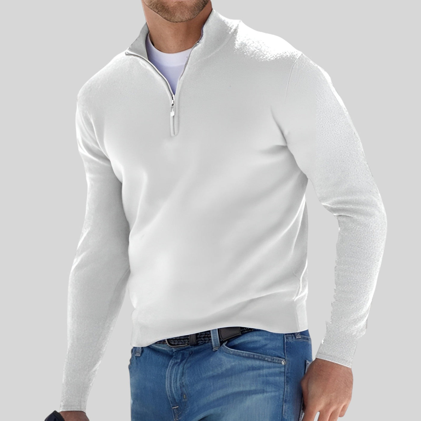 Michael™ | Warm Zip-Up Sweater