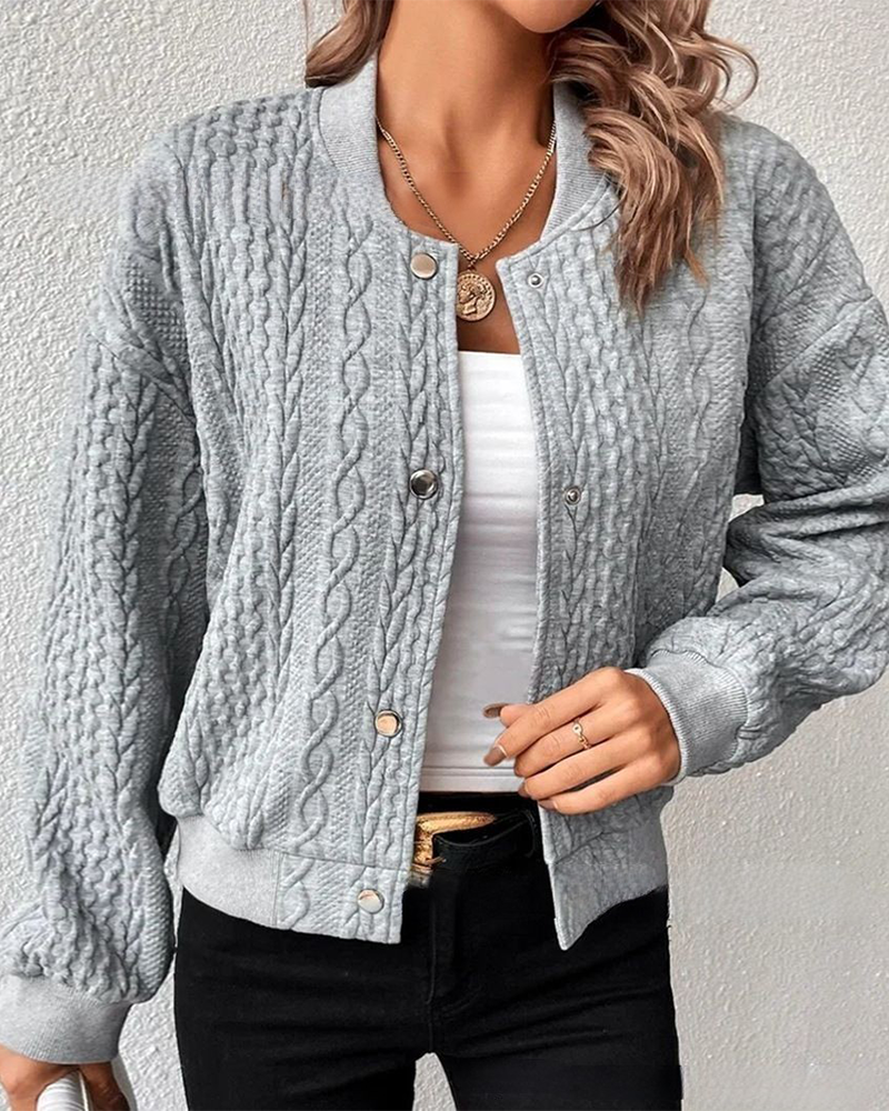 Adana | Comfortable Knitted Short Cardigan with Handmade Details