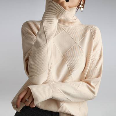 ADELLE™ | CASHMERE TURTLENECK SWEATER