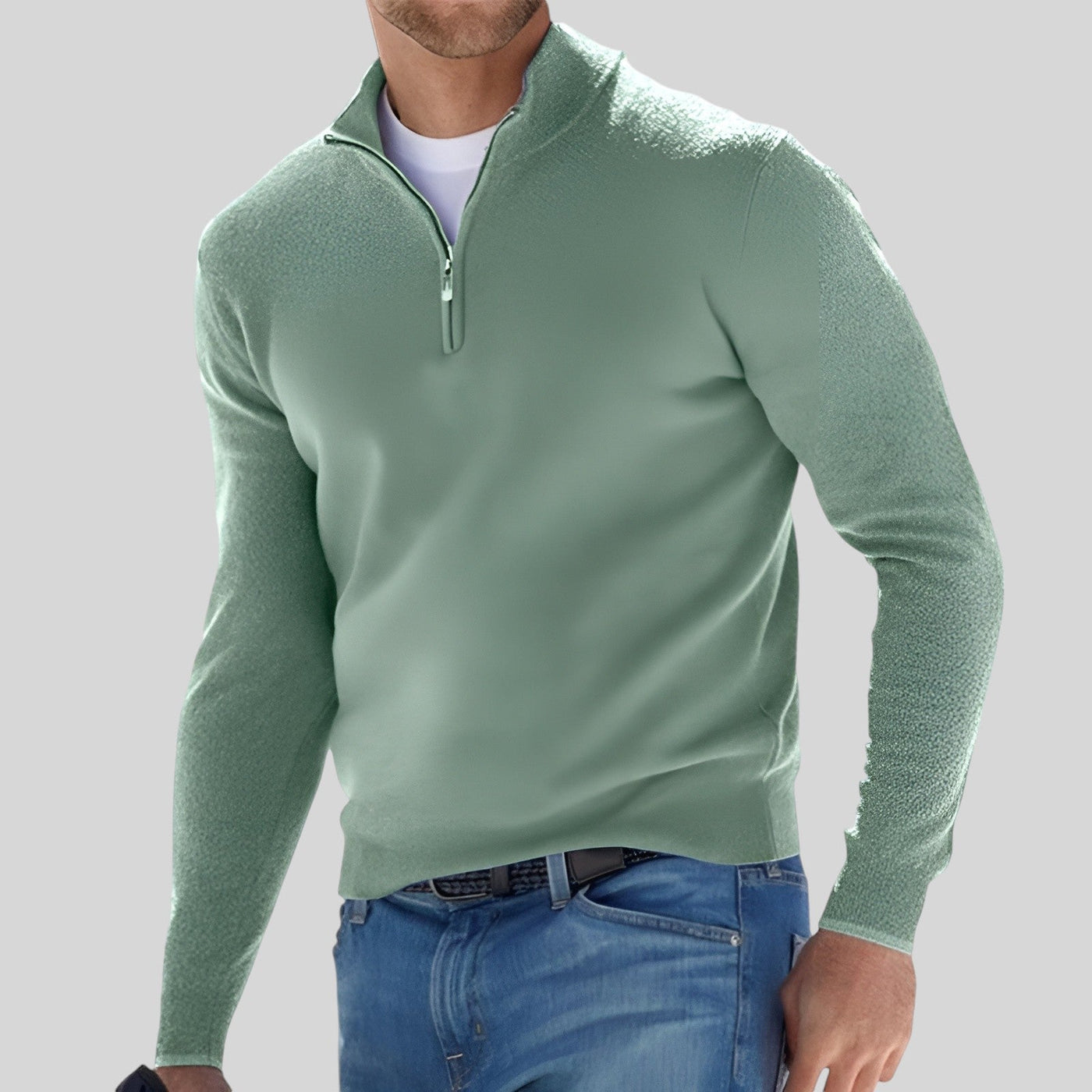 Michael™ | Warm Zip-Up Sweater