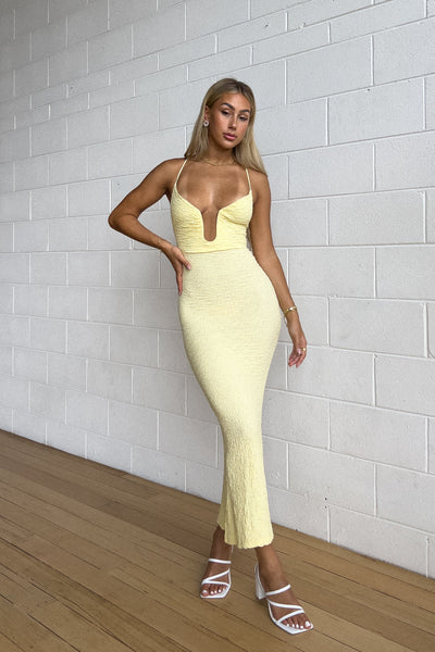 Sylvella - Stunning Cut-out Midi Dress