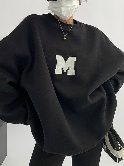 ADRIANA - Minimalism Oversized Sweatshirt