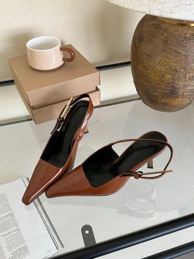 Zaryna - Padded Slingback Heels