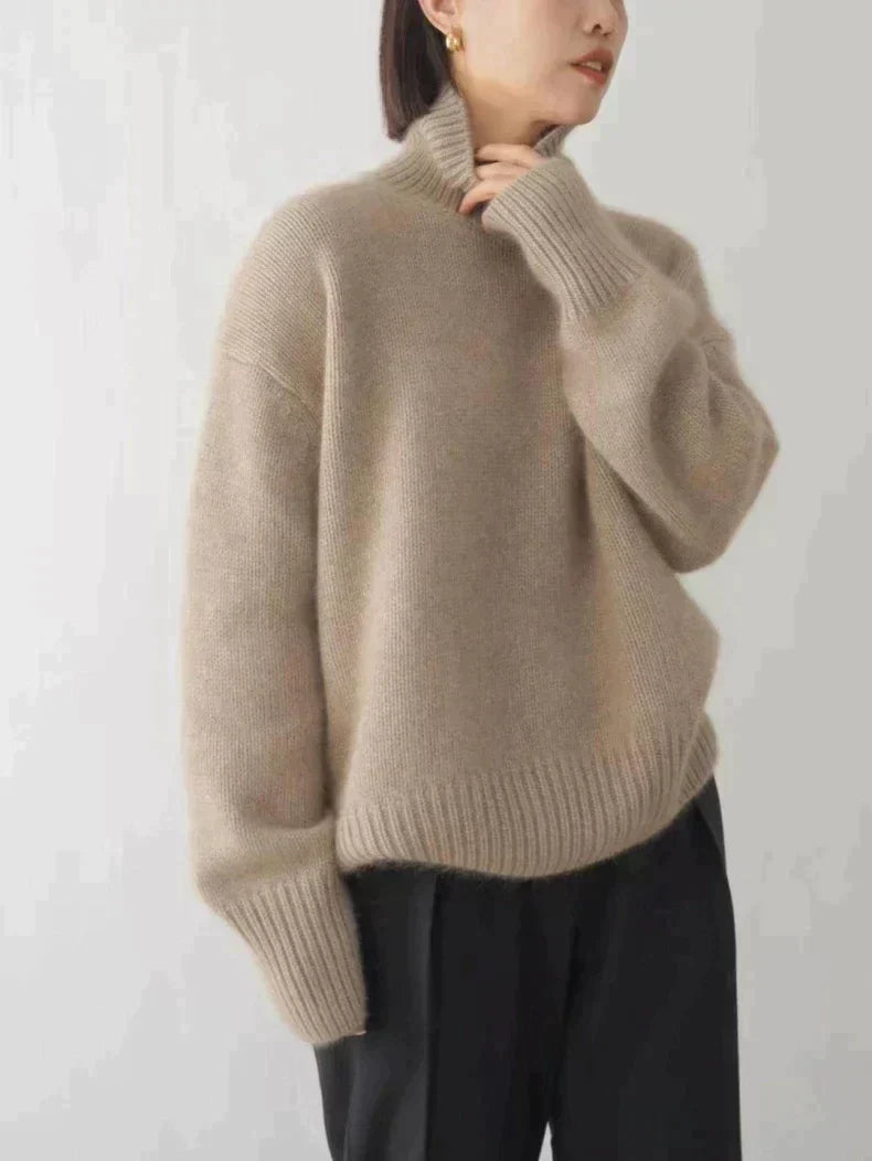 Amy™ –  Comfortable, knitted, soft turtleneck sweater