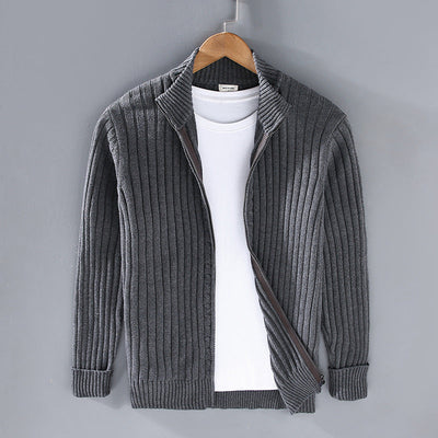 Nivo™ - Ribbed Zip Cardigan