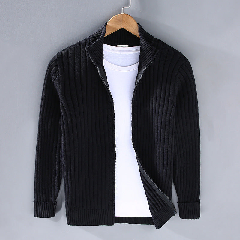 Nivo™ - Ribbed Zip Cardigan