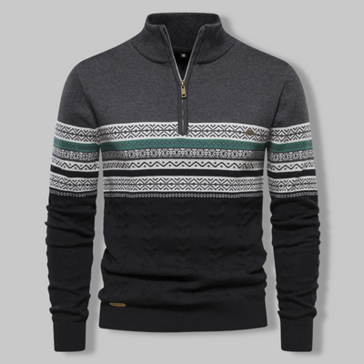 Alpina | Quarter Zip Sweater 1+1 Free