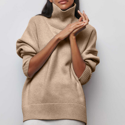 CHLOE | SWEATER WITH TURTLENECK