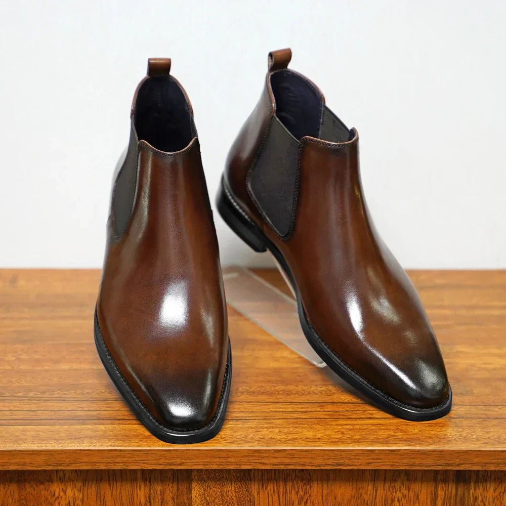 Craig | Genuine Leather Chelsea Boots