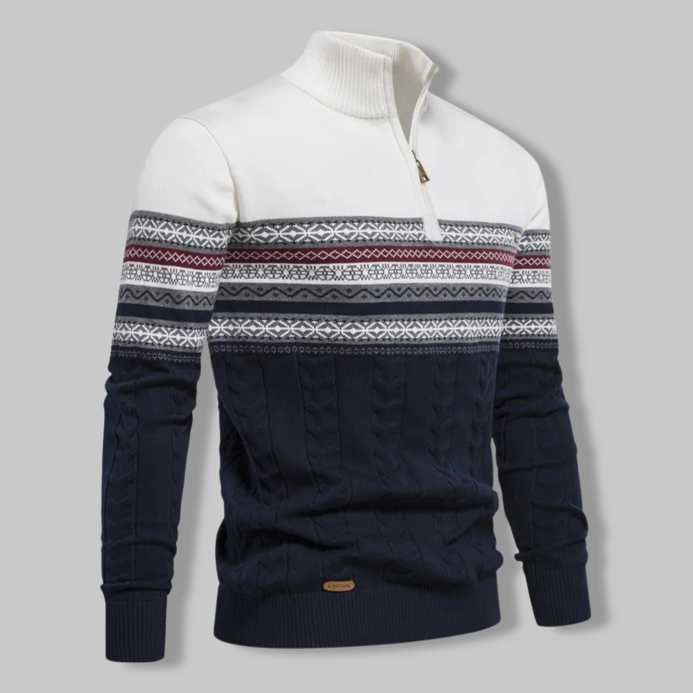 Alpina | Quarter Zip Sweater 1+1 Free