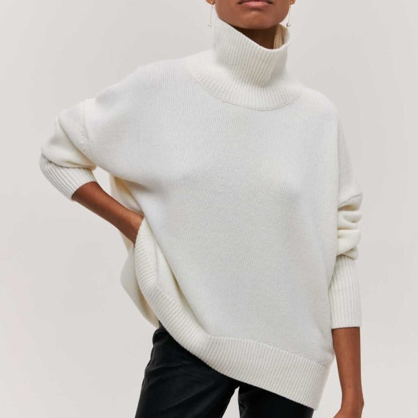 CHLOE | SWEATER WITH TURTLENECK