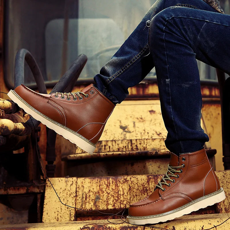 Dustin | Leather Winter Boots