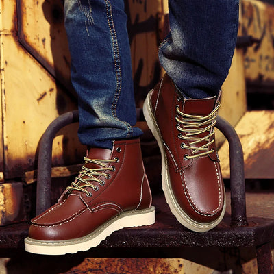 Dustin | Leather Winter Boots