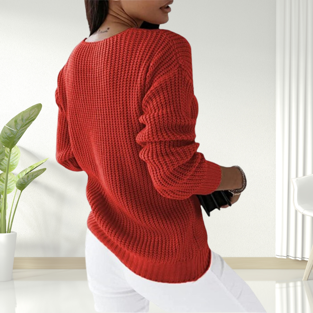 Oriana™  | Scandinavian Knitted Sweater