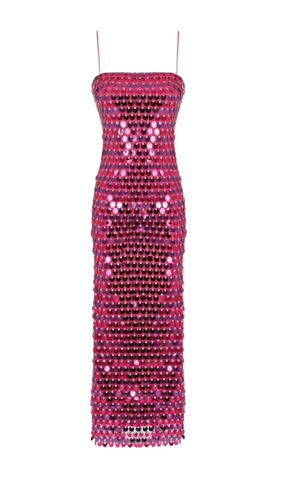 Vaenora - Sizzling Sequins Midi Dress