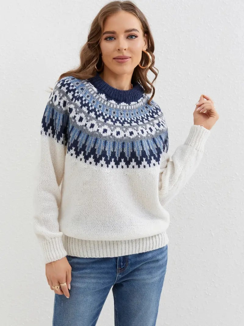 Eleanor - Vintage Fair Isle Sweater