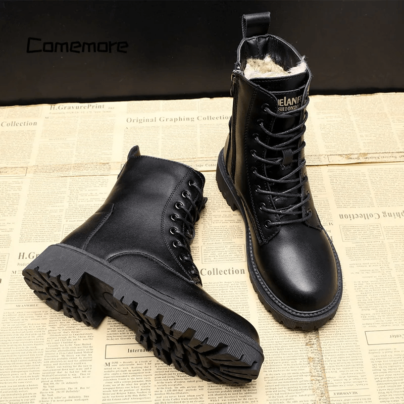 EMMA | LEATHER WINTER BOOTS